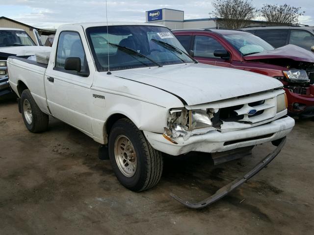 1FTCR10U3VTA89385 - 1997 FORD RANGER WHITE photo 1