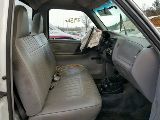 1FTCR10U3VTA89385 - 1997 FORD RANGER WHITE photo 5