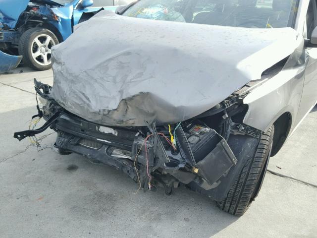 KNAFU4A26A5249362 - 2010 KIA FORTE EX GRAY photo 9