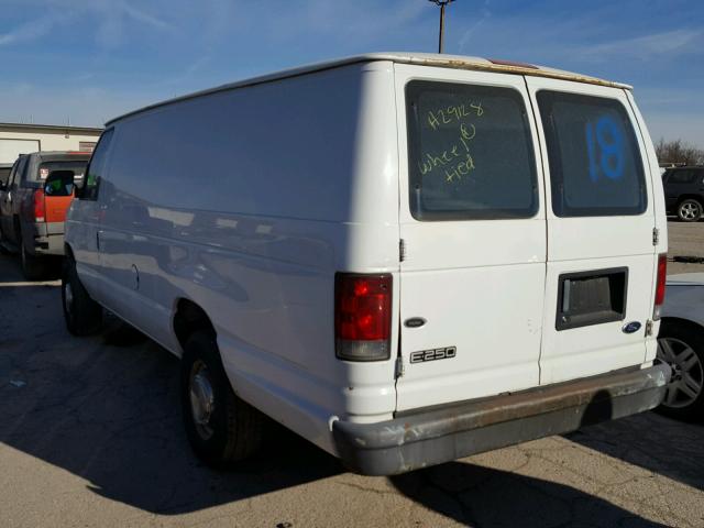 1FTNS24W24HA29128 - 2004 FORD ECONOLINE WHITE photo 3