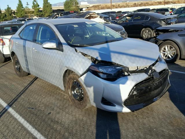 2T1BURHE3HC855021 - 2017 TOYOTA COROLLA L SILVER photo 1