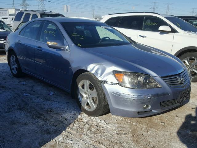 JH4KB16565C016428 - 2005 ACURA RL ლურჯი ფოტო 1