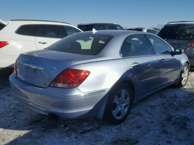 JH4KB16565C016428 - 2005 ACURA RL ლურჯი ფოტო 4
