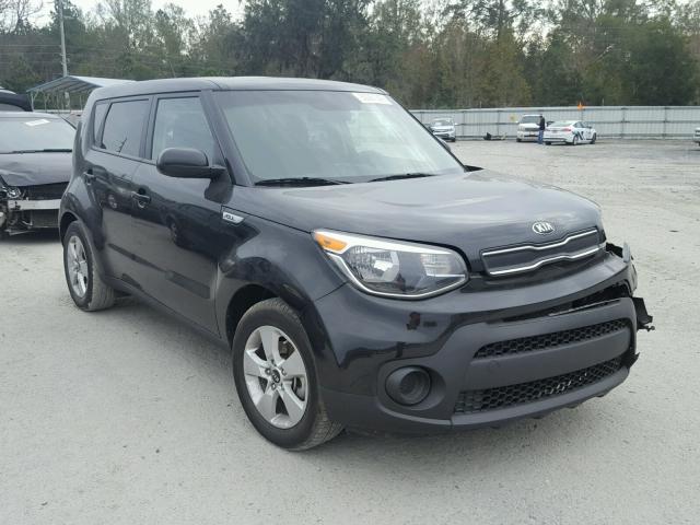 KNDJN2A27H7410931 - 2017 KIA SOUL BLACK photo 1