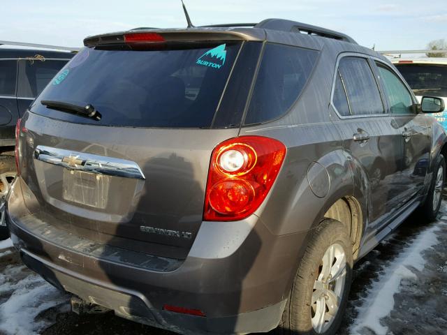 2GNALDEK8C6185625 - 2012 CHEVROLET EQUINOX LT GRAY photo 4