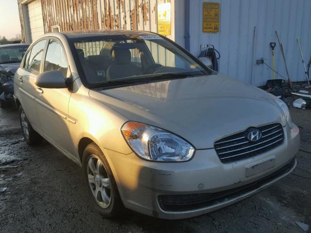 KMHCN46C66U025361 - 2006 HYUNDAI ACCENT GLS TAN photo 1