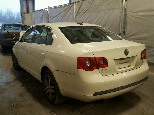 3VWSF71K26M623235 - 2006 VOLKSWAGEN JETTA 2.5 WHITE photo 3