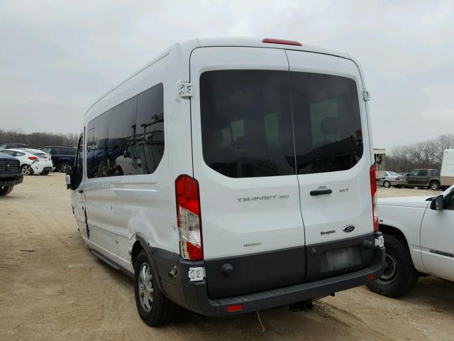 1FBAX2CG1GKA55919 - 2016 FORD TRANSIT T- WHITE photo 3