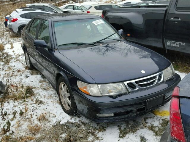 YS3DF55K722024335 - 2002 SAAB 9-3 SE BLUE photo 1