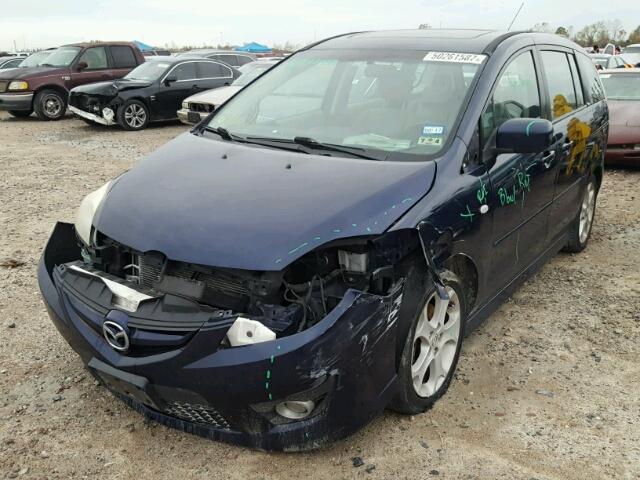 JM1CR293490333598 - 2009 MAZDA 5 GRAY photo 2