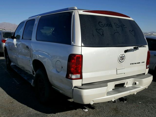 3GYFK66N33G322300 - 2003 CADILLAC ESCALADE E WHITE photo 3
