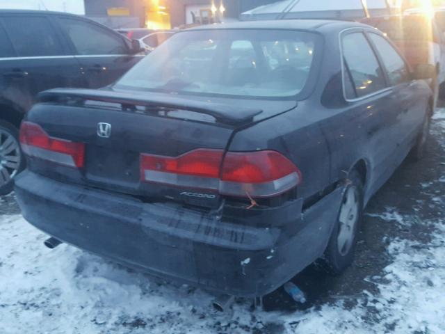 1HGCG16592A070483 - 2002 HONDA ACCORD EX BLACK photo 4