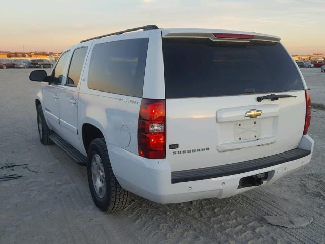 1GNFC16JX8J231699 - 2008 CHEVROLET SUBURBAN C WHITE photo 3