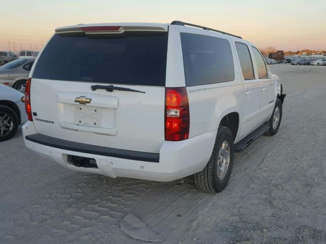 1GNFC16JX8J231699 - 2008 CHEVROLET SUBURBAN C WHITE photo 4