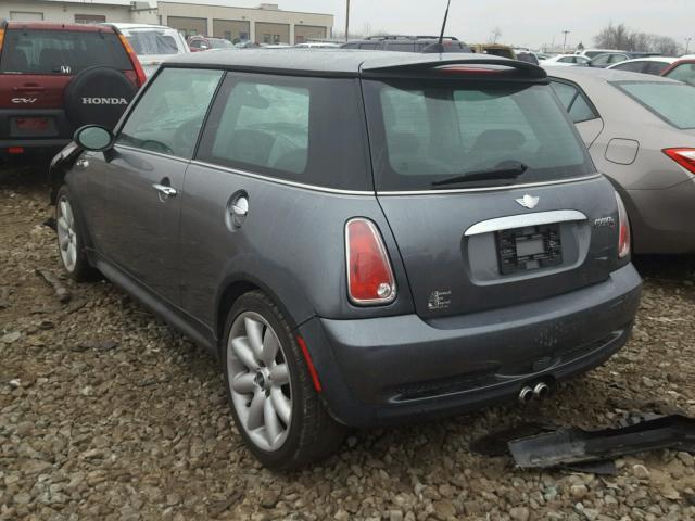 WMWRE33445TD95959 - 2005 MINI COOPER S GRAY photo 3