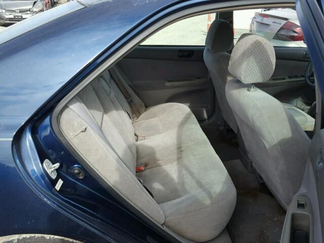 4T1BE32K83U661391 - 2003 TOYOTA CAMRY LE BLUE photo 6