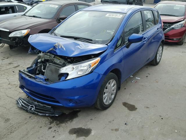 3N1CE2CP1GL385488 - 2016 NISSAN VERSA NOTE BLUE photo 2