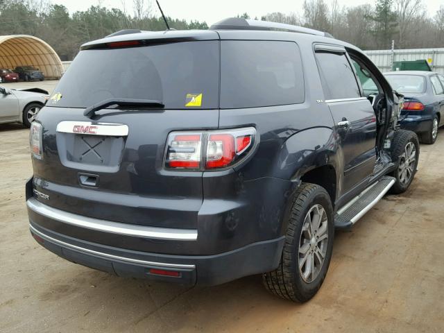 1GKKRRKD0DJ195623 - 2013 GMC ACADIA SLT GRAY photo 4