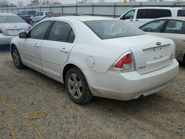 3FAFP07166R142534 - 2006 FORD FUSION SE WHITE photo 3