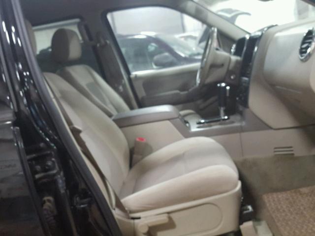 1FMEU73E46UA19979 - 2006 FORD EXPLORER X BLACK photo 5