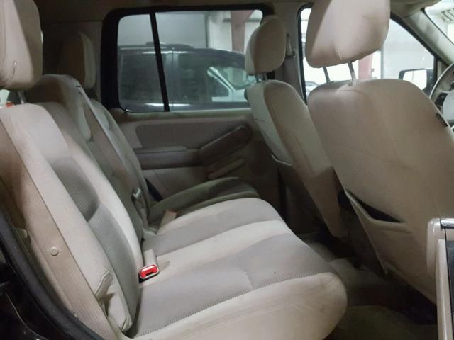 1FMEU73E46UA19979 - 2006 FORD EXPLORER X BLACK photo 6