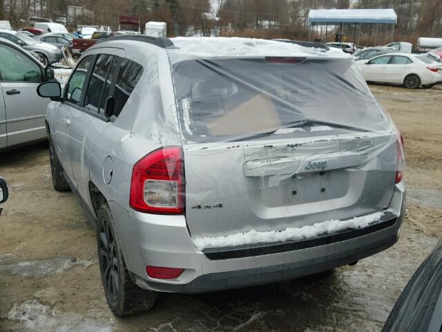 1C4NJDEB9CD676643 - 2012 JEEP COMPASS LA GRAY photo 3