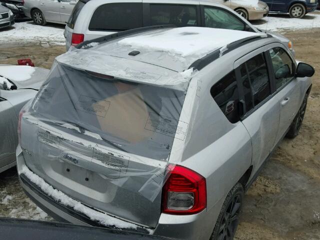 1C4NJDEB9CD676643 - 2012 JEEP COMPASS LA GRAY photo 4