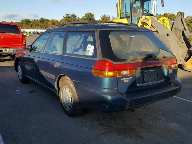 4S3BK6358S6344091 - 1995 SUBARU LEGACY L/O GREEN photo 3