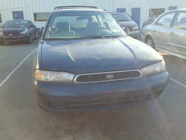 4S3BK6358S6344091 - 1995 SUBARU LEGACY L/O GREEN photo 9