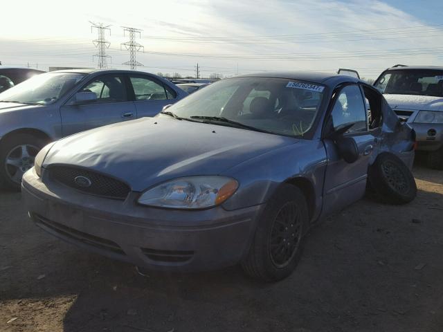 1FAFP53U57A124423 - 2007 FORD TAURUS SE BLUE photo 2