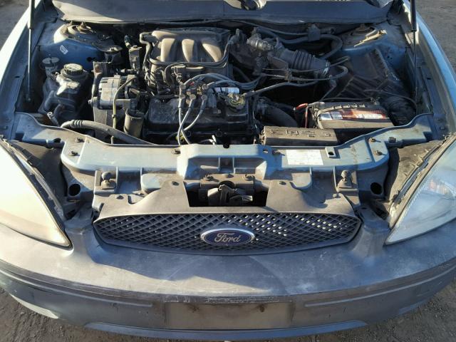 1FAFP53U57A124423 - 2007 FORD TAURUS SE BLUE photo 7