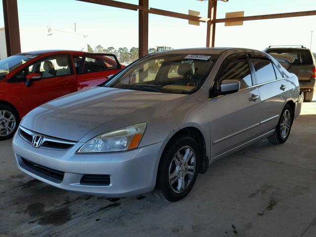 1HGCM56866A011455 - 2006 HONDA ACCORD EX SILVER photo 2