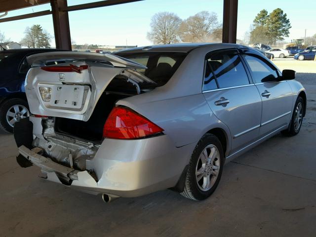 1HGCM56866A011455 - 2006 HONDA ACCORD EX SILVER photo 4