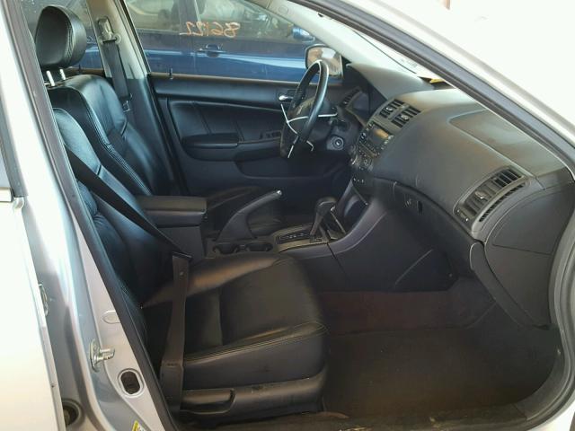 1HGCM56866A011455 - 2006 HONDA ACCORD EX SILVER photo 5