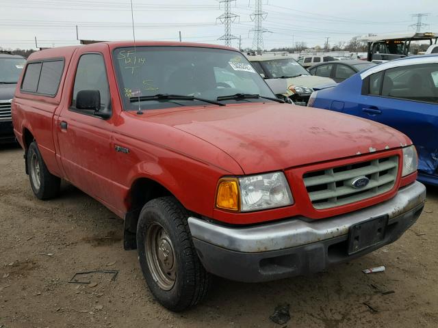 1FTYR10C31PA25850 - 2001 FORD RANGER RED photo 1