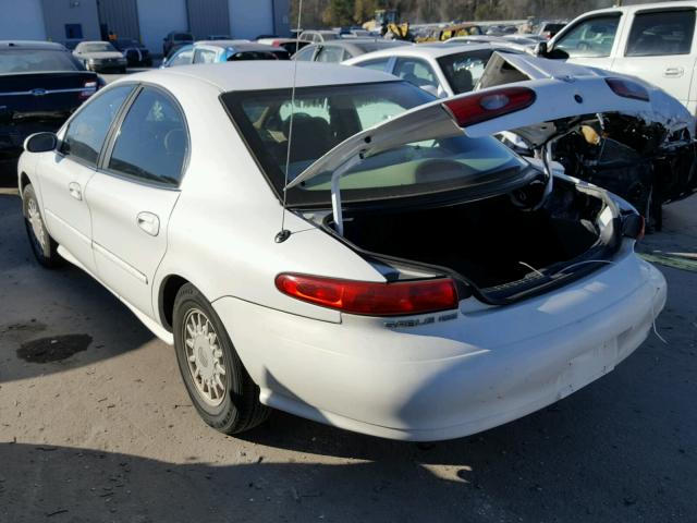 1MELM50UXTA617386 - 1996 MERCURY SABLE GS WHITE photo 3