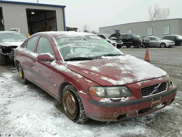 YV1RS53D732260167 - 2003 VOLVO S60 T5 MAROON photo 1