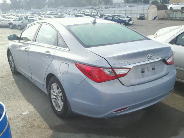 5NPEB4AC8BH248230 - 2011 HYUNDAI SONATA GLS GRAY photo 3