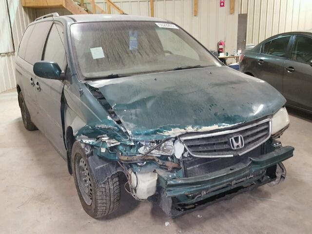 2HKRL18612H013326 - 2002 HONDA ODYSSEY EX GREEN photo 1