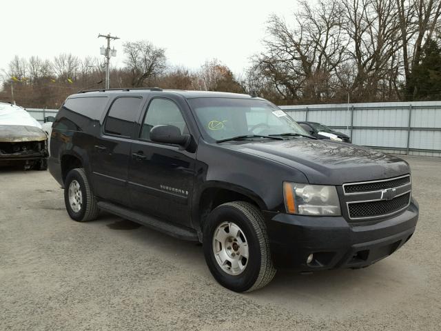 3GNFK16357G318172 - 2007 CHEVROLET SUBURBAN K BLACK photo 1