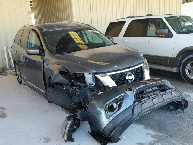 5N1AR2MN6FC720238 - 2015 NISSAN PATHFINDER CHARCOAL photo 1