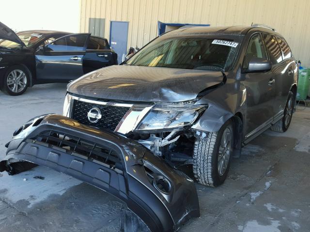 5N1AR2MN6FC720238 - 2015 NISSAN PATHFINDER CHARCOAL photo 2