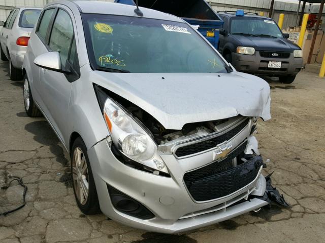 KL8CD6S96DC579461 - 2013 CHEVROLET SPARK 1LT SILVER photo 1