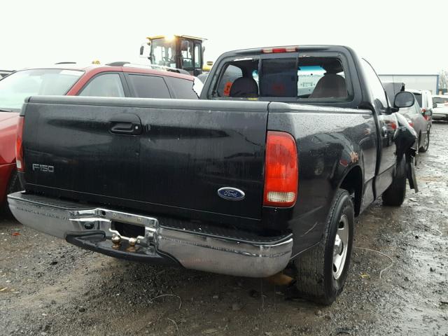 3FTZF1723YMA66635 - 2000 FORD F150 BLACK photo 4