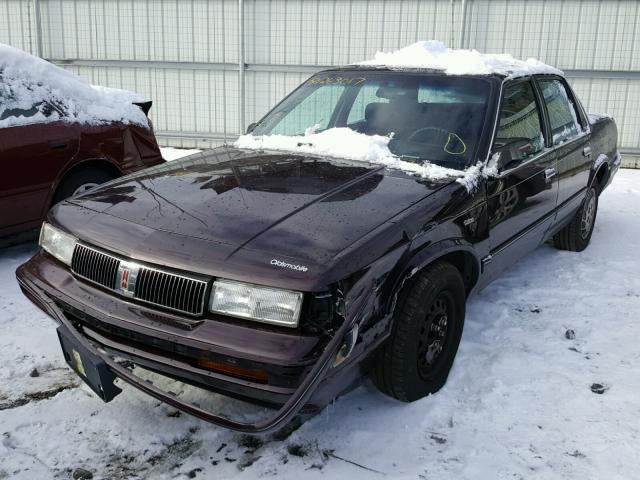 1G3AG55M5R6345379 - 1994 OLDSMOBILE CUTLASS CI BURGUNDY photo 2