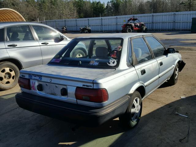 1Y1SK5463LZ176955 - 1990 CHEVROLET PRIZM BLUE photo 4