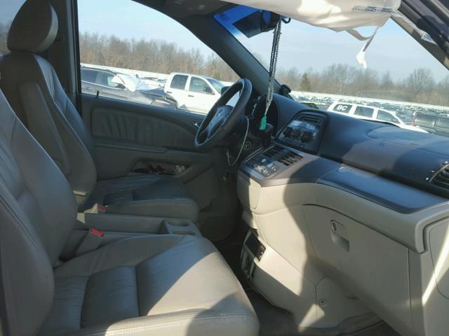 5FNRL38718B112157 - 2008 HONDA ODYSSEY EX GRAY photo 5