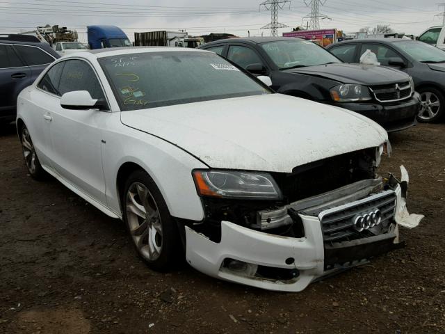 WAUWFAFR7AA084296 - 2010 AUDI A5 PRESTIG WHITE photo 1