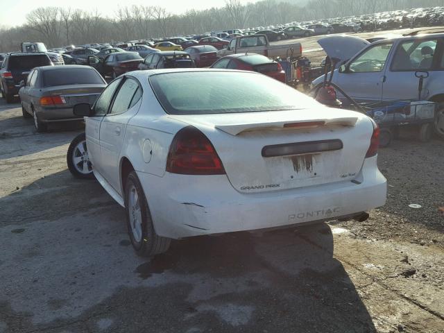 2G2WP552661288931 - 2006 PONTIAC GRAND PRIX WHITE photo 3