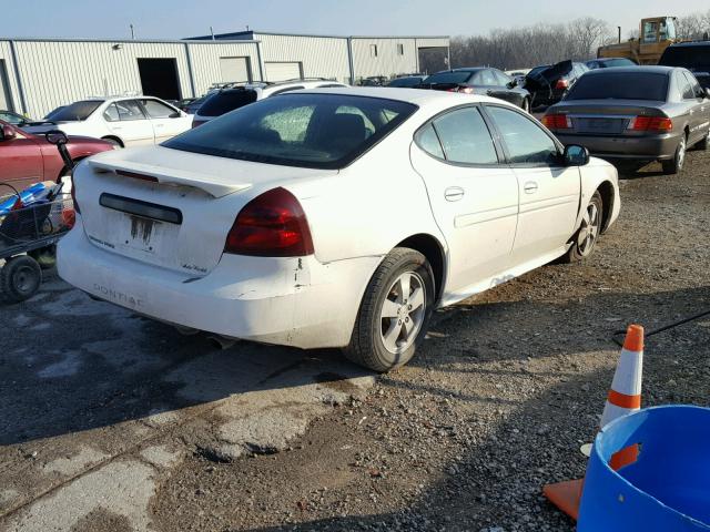 2G2WP552661288931 - 2006 PONTIAC GRAND PRIX WHITE photo 4